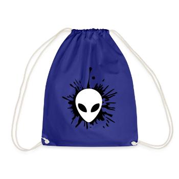 Blob extraterrestre de gouttes - Sac de sport léger - bleu roi - Devant
