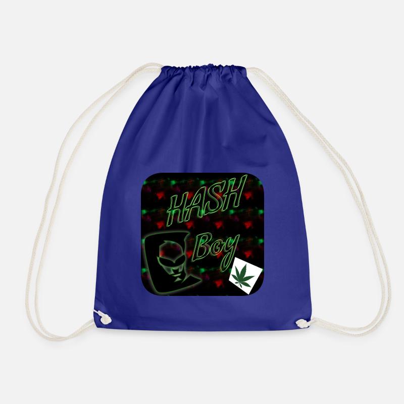 Hash Boy - Club WoW - Drawstring Bag - royal blue