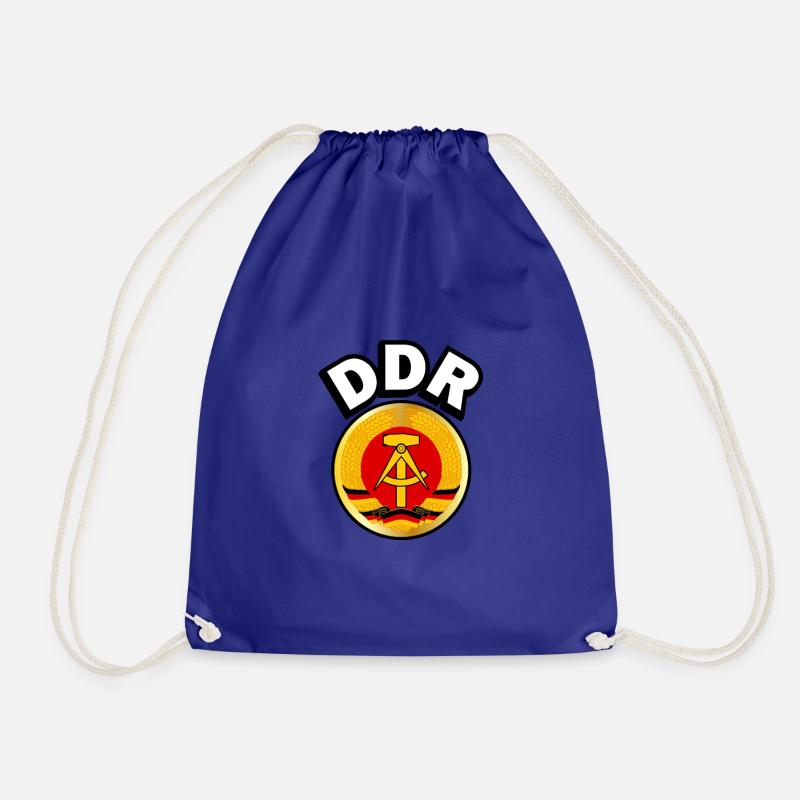 DDR FDJ Farben - Turnbeutel - Königsblau