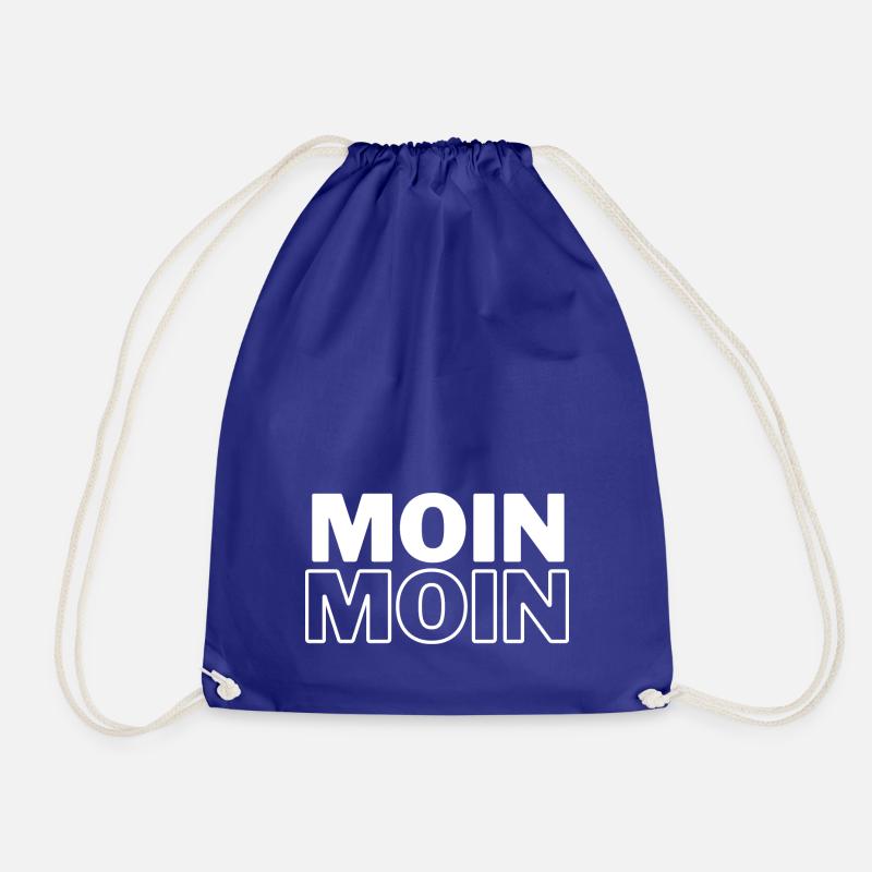 MOIN MOIN - Turnbeutel - Königsblau