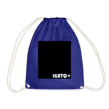 LGBTQ+ - Turnbeutel - Königsblau - Vorne