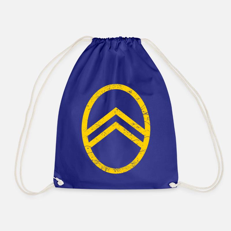 Citroën Retro Logo - Drawstring Bag - royal blue