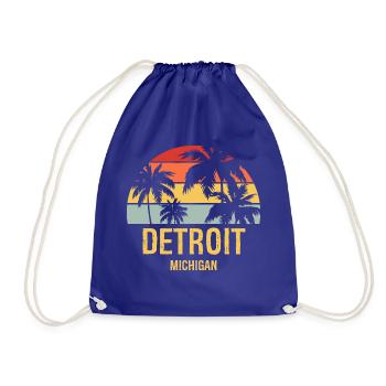 Detroit - Sac de sport léger - bleu roi - Devant