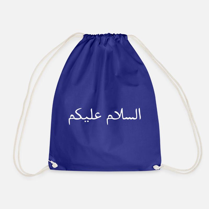 Salam Alaikum - Drawstring Bag - royal blue