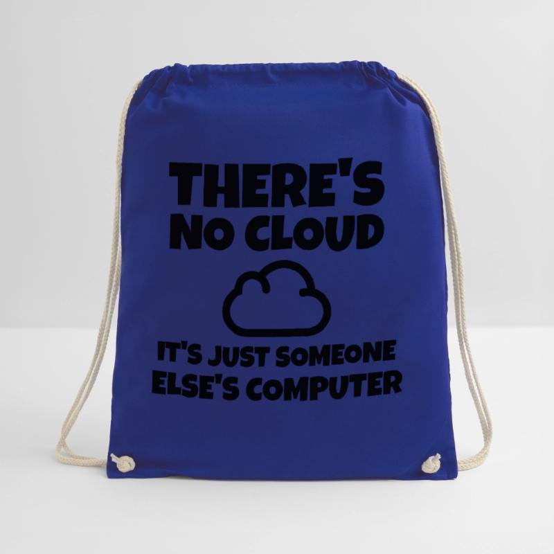 IT Spruch Cloud Computer Entwickler Programmierer Turnbeutel