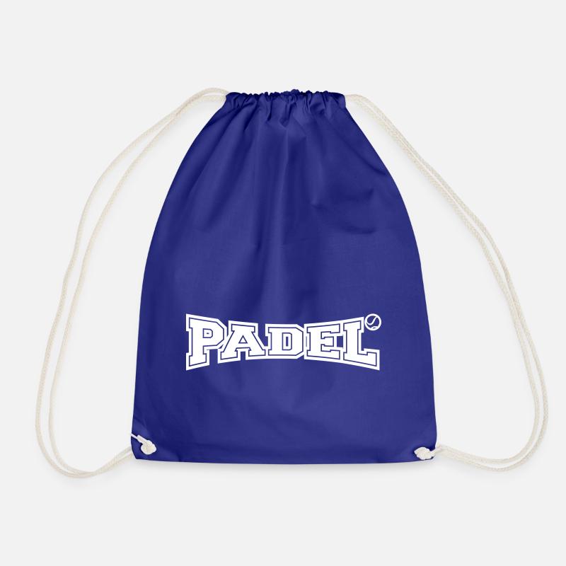 padel monocolor - Drawstring Bag - royal blue