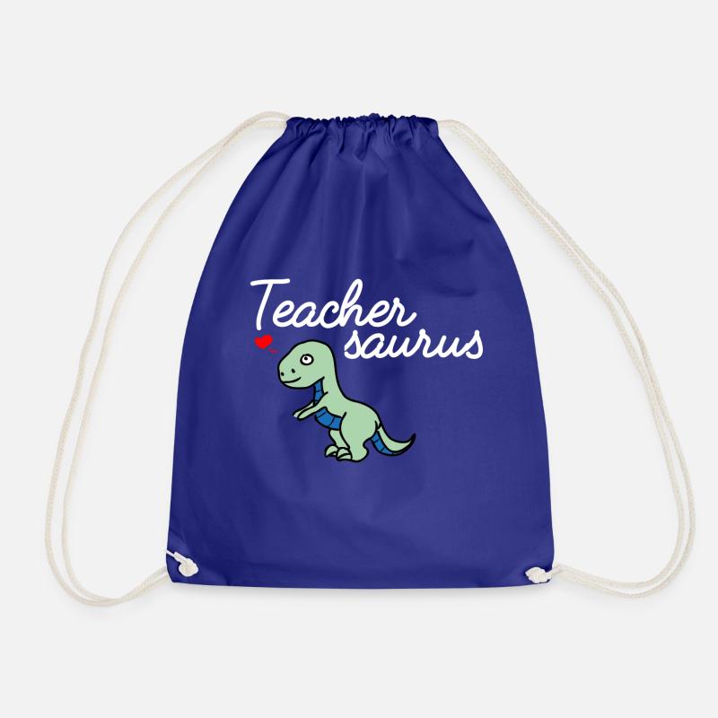 Teacher - Drawstring Bag - royal blue