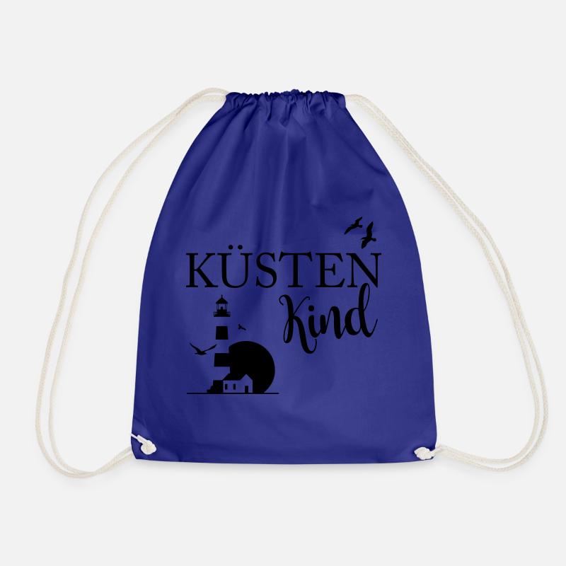 Küsten Kind - Turnbeutel - Königsblau