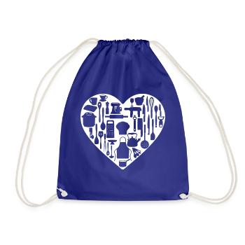 Kitchen Cooking Cooking Cooking equipment - Drawstring Bag - royal blue - Front