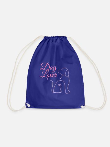 Dog Lover - Turnbeutel - Königsblau