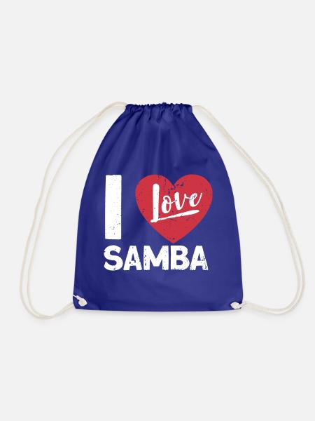 Samba - Turnbeutel - Königsblau