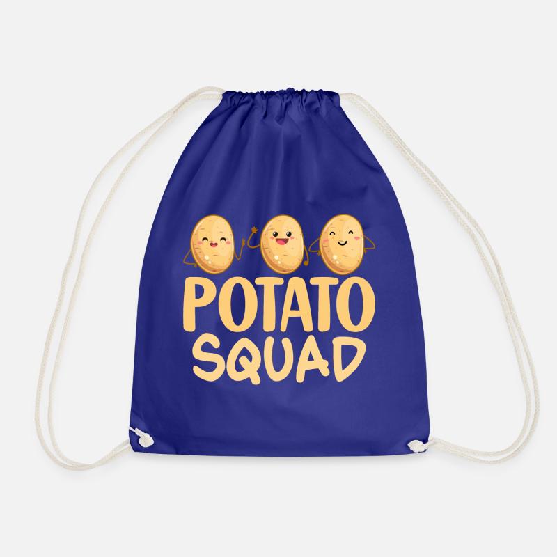 Potato Squad Vegetable Potatoes - Turnbeutel - Königsblau