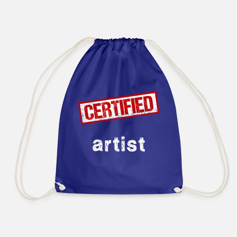 Artist - Drawstring Bag - royal blue