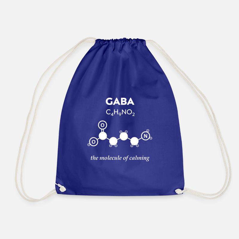 GABA relax molécule - Sac de sport léger - bleu roi