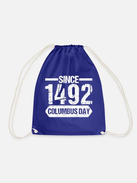 Christopher Columbus - Turnbeutel - Königsblau
