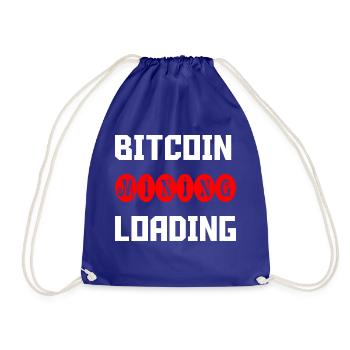 Bitcoin Trading Crypto Stocks - Sac de sport léger - bleu roi - Devant