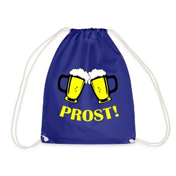 Beer Cheers - Drawstring Bag - royal blue - Front
