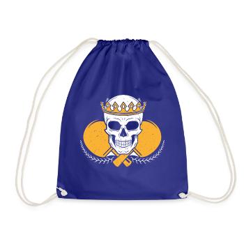Tennis de table Tennis Ping Pong Cadeau Hobby Sport - Sac de sport léger - bleu roi - Devant