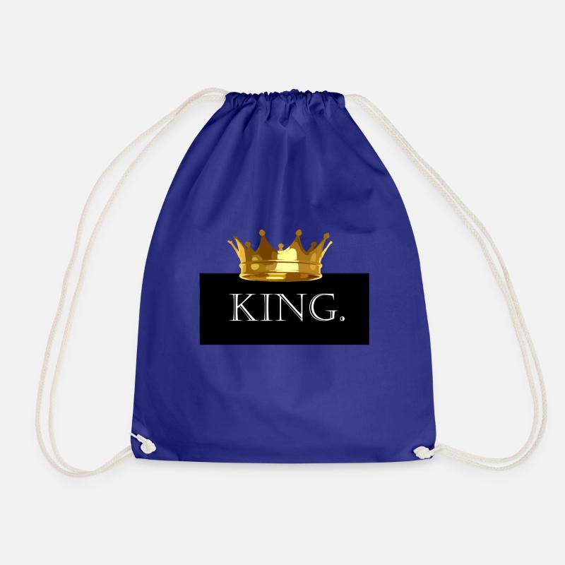 KING KRONE - Turnbeutel - Königsblau