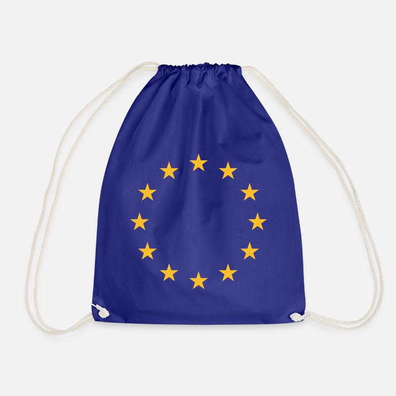 EU flag stars - Turnbeutel - Königsblau