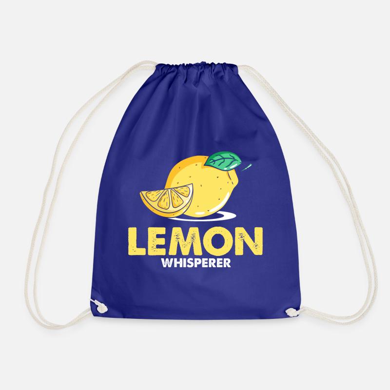 Lemon Design Lemonades Stand Boss Vente de citron - Sac de sport léger - bleu roi