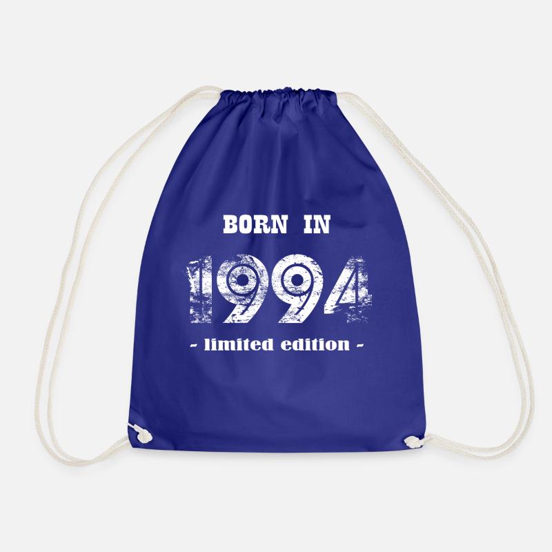 BORN IN 1994 - limited edition - Turnbeutel - Königsblau
