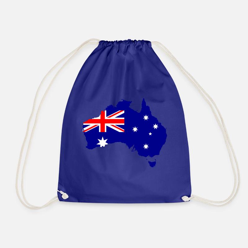 Australien 24 - Turnbeutel - Königsblau