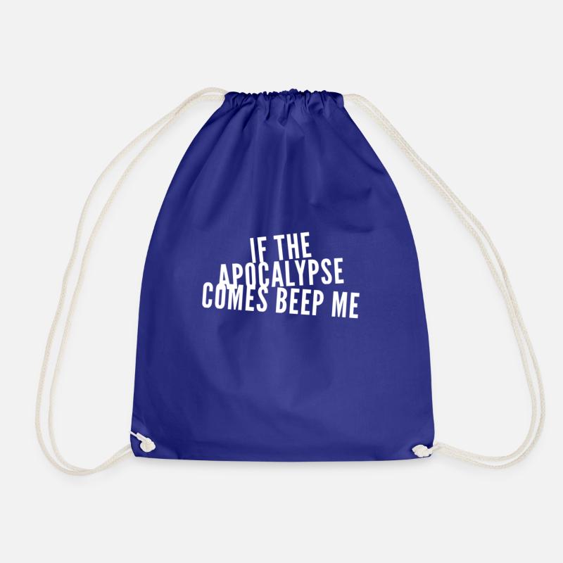 Buffy: Beep me! - Drawstring Bag - royal blue