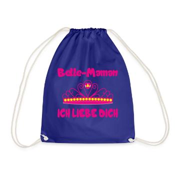Belle Maman ich liebe dich - Sac de sport léger - bleu roi - Devant