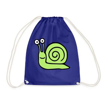 Schnecke 5.3 - Drawstring Bag - royal blue - Front