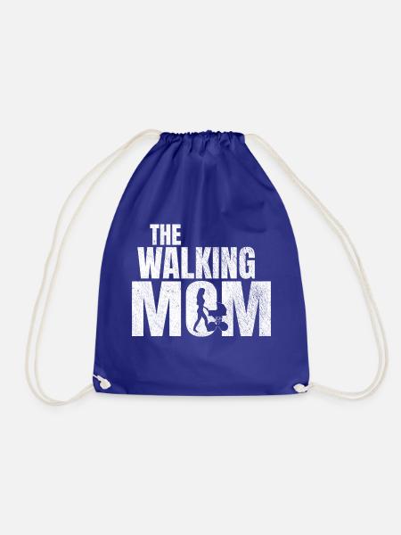 the walking Mom - Turnbeutel - Königsblau