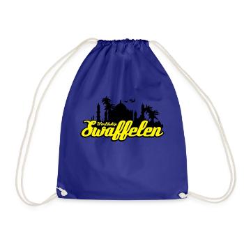 Swaffelen - Turnbeutel - Königsblau - Vorne
