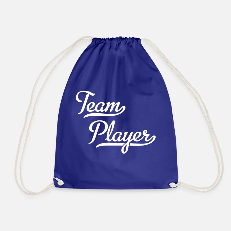 Team Player - Drawstring Bag - royal blue