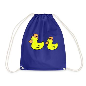 Chapeau de canard - Sac de sport léger - bleu roi - Devant