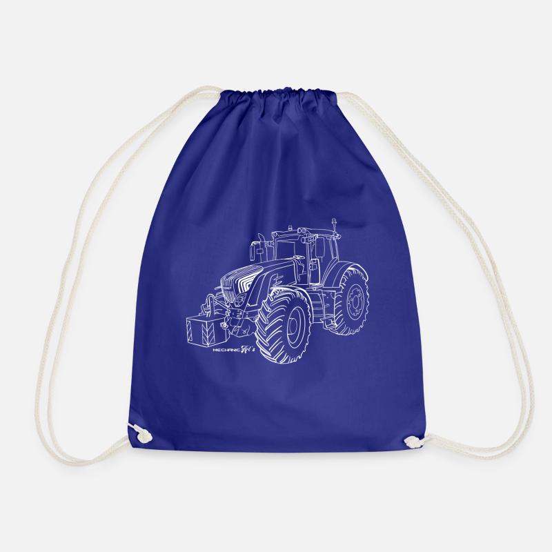 Ackerschlepper 936 White - Drawstring Bag - royal blue