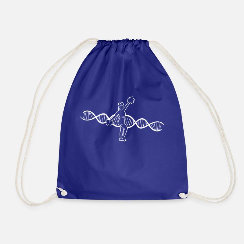 Cheerleader Gift Cheerleader Cheerleader Cheerleading - Drawstring Bag - royal blue