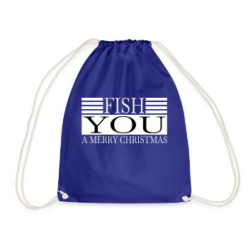 Dinosaur Fan Bébé Bateau de Pêche Bodybuilder Heureux - Sac de sport léger - bleu roi - Devant