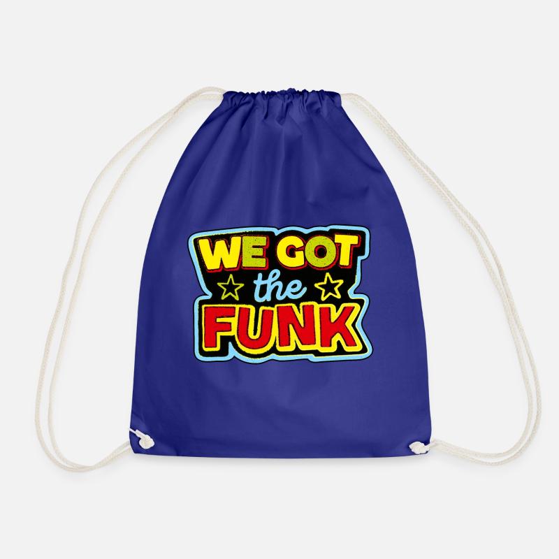 funk - Turnbeutel - Königsblau