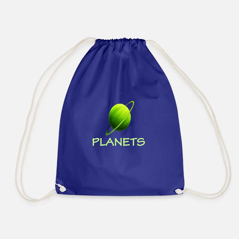 Planeten - Turnbeutel - Königsblau