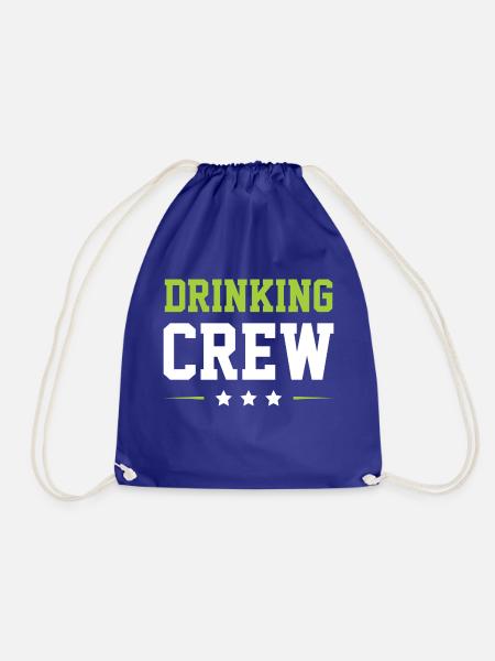 Drinking Crew - Turnbeutel - Königsblau