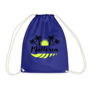 Majorca - Drawstring Bag - royal blue - Front