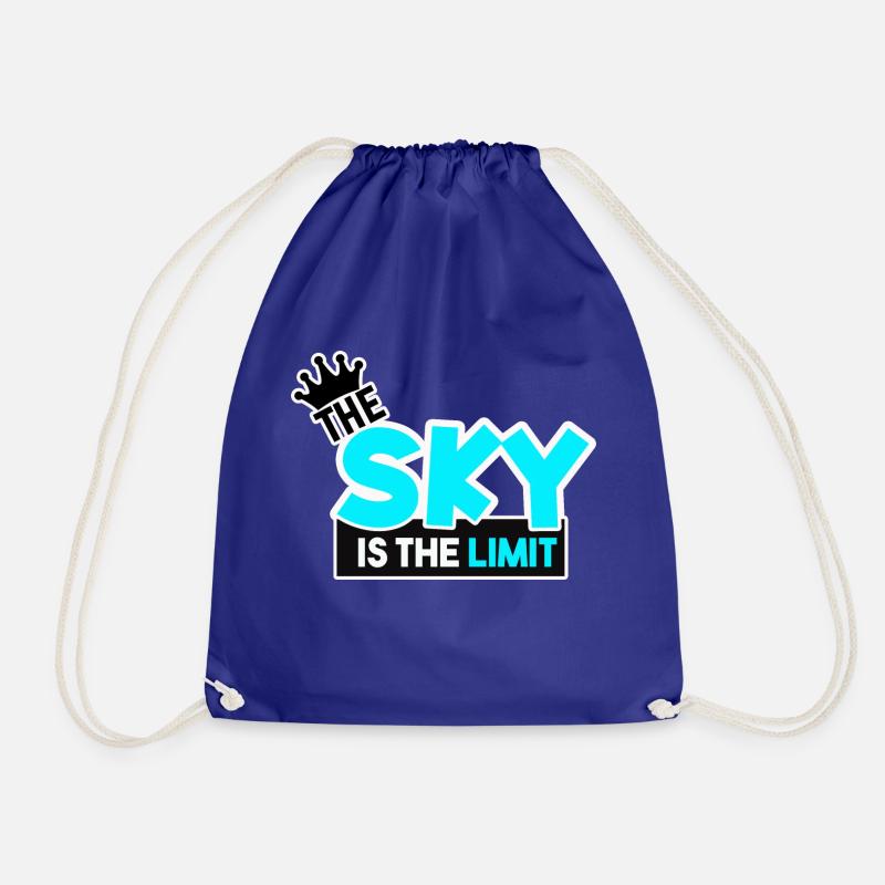 Sky/ Colo Blue - Drawstring Bag - royal blue