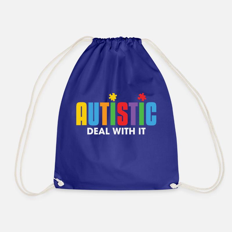 Autism Awareness Month - Turnbeutel - Königsblau
