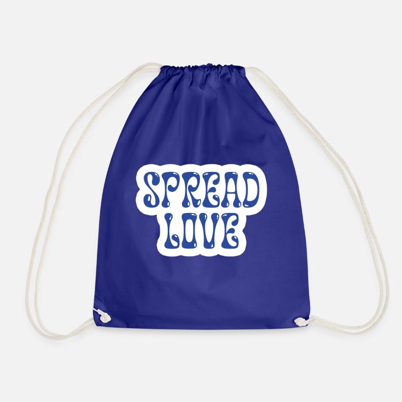 Spread Love! - Turnbeutel - Königsblau