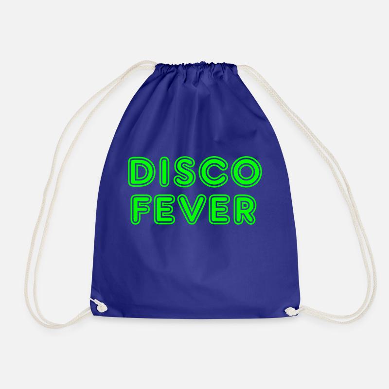 Disco - Drawstring Bag - royal blue