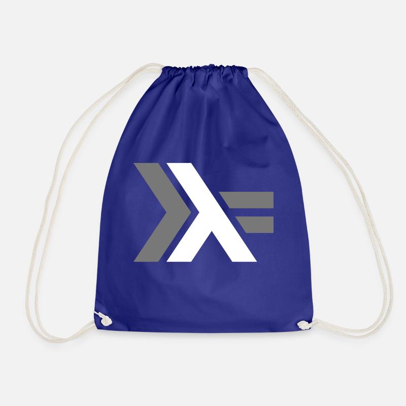 Haskell - Drawstring Bag - royal blue