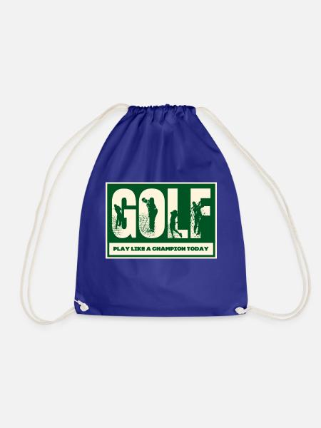 Golf Love - Turnbeutel - Königsblau