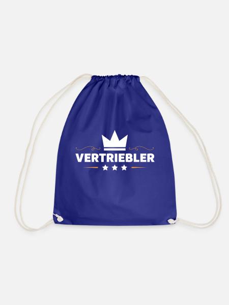 Vertriebler Beruf - Turnbeutel - Königsblau