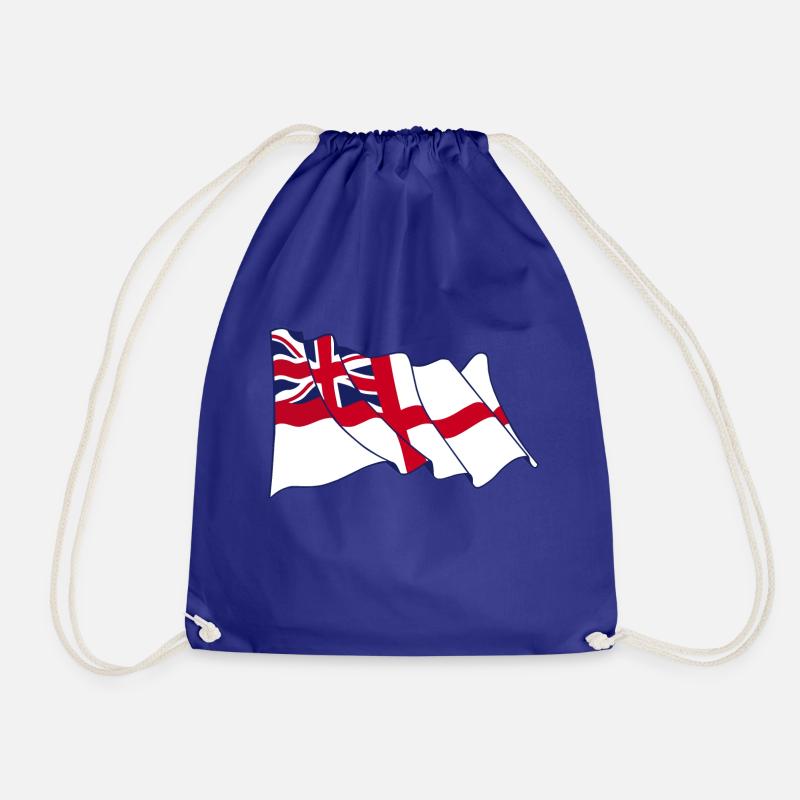 Ensign Flying - Drawstring Bag - royal blue