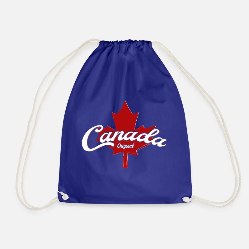 Canada Original curved written - Turnbeutel - Königsblau
